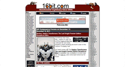 Desktop Screenshot of 16bit.com